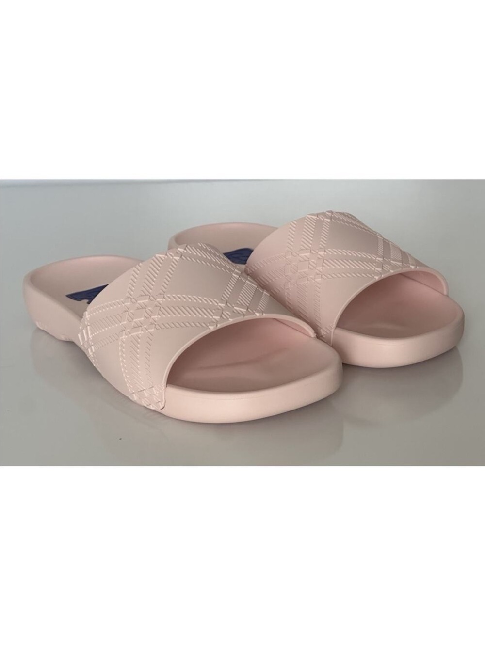 Light Pink Slide Sandals - Women's Casual Pool Slides